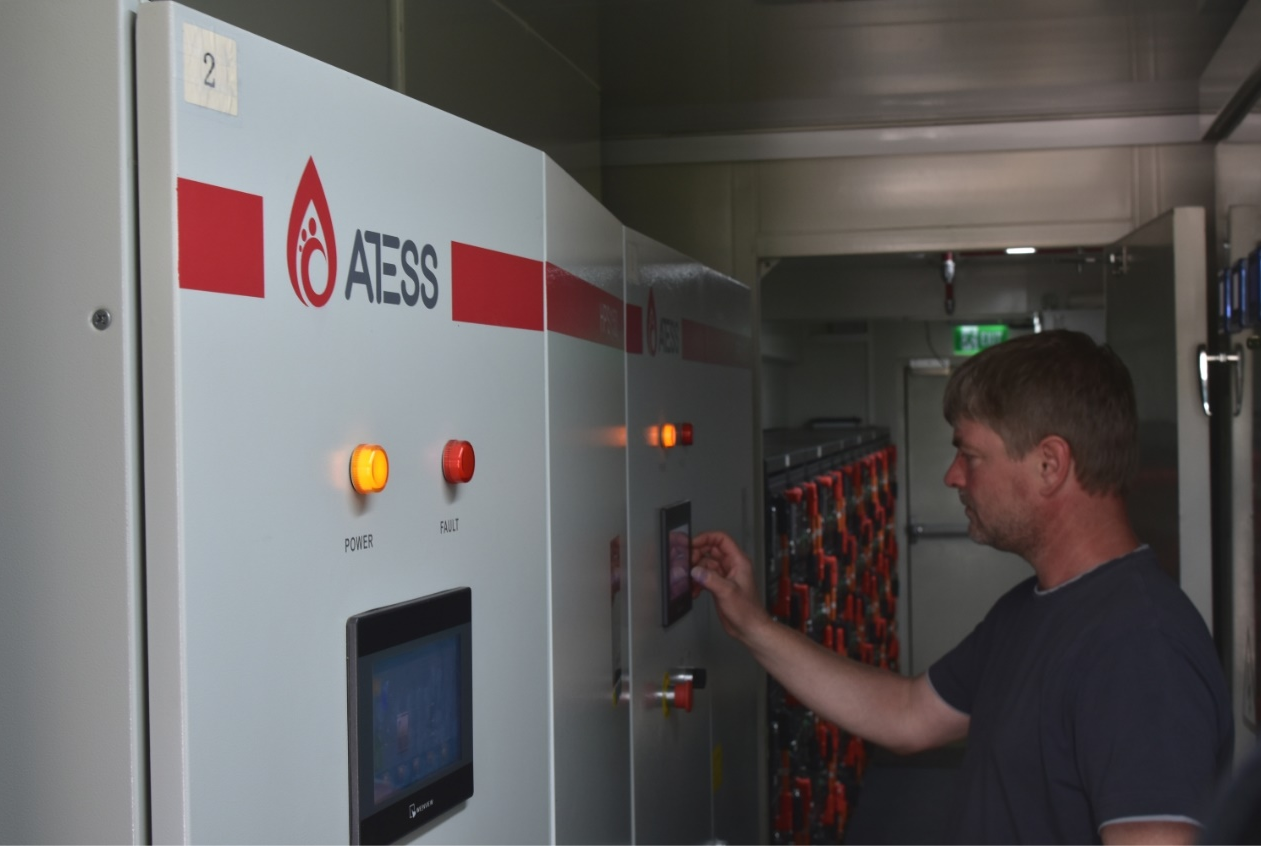 Empowering Sustainability: ATESS Solar Power Storage Solution for a German Border Asparagus Processing Plant