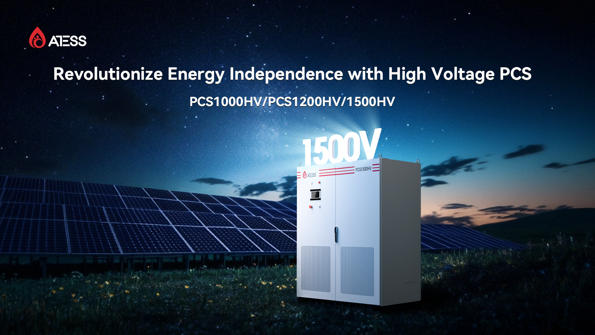 Introducing the New PCS1000HV/1200HV/1500HV: Advanced Battery Inverters for the Next Generation of Energy Solutions