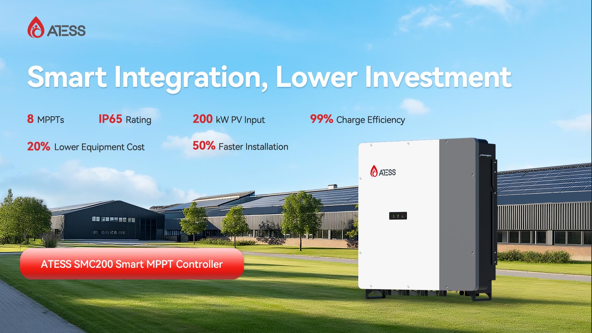 Introducing the ATESS SMC200: Powering the Future of Large-Scale Solar Projects