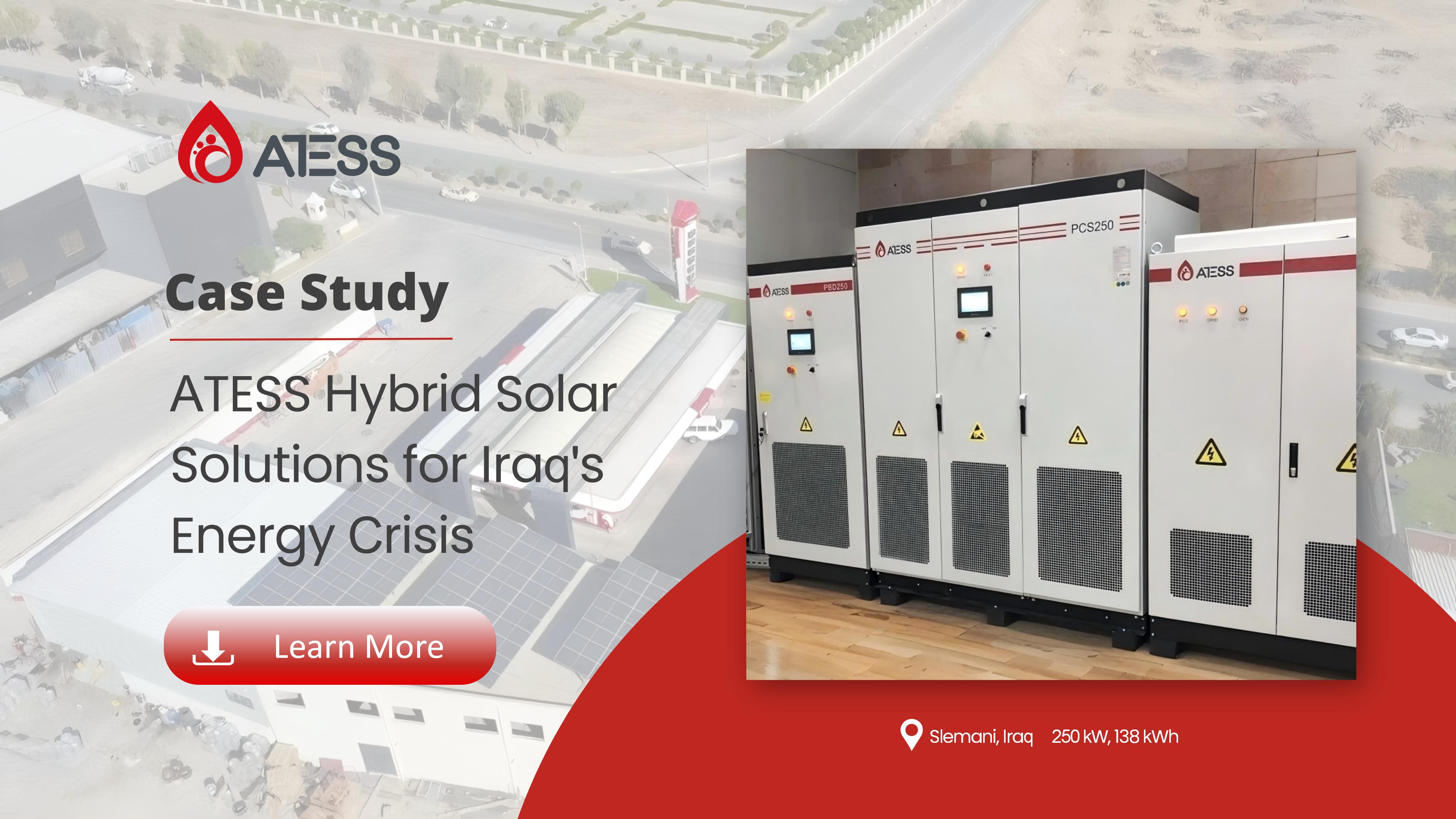 Case Study – ATESS Hybrid Solar Solutions for Iraq's Energy Crisis