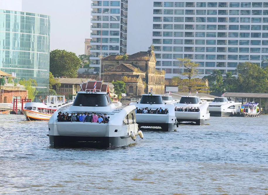 ATESS solution helps to kick start Bangkok's first E-ferry route